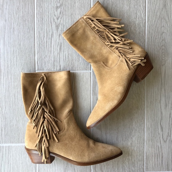 Rebecca Minkoff Krissa fringe western booties - Picture 3 of 8